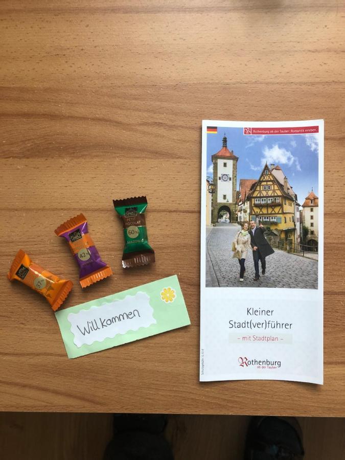 Ferienwohnung Winkler Rothenburg ob der Tauber Exterior photo